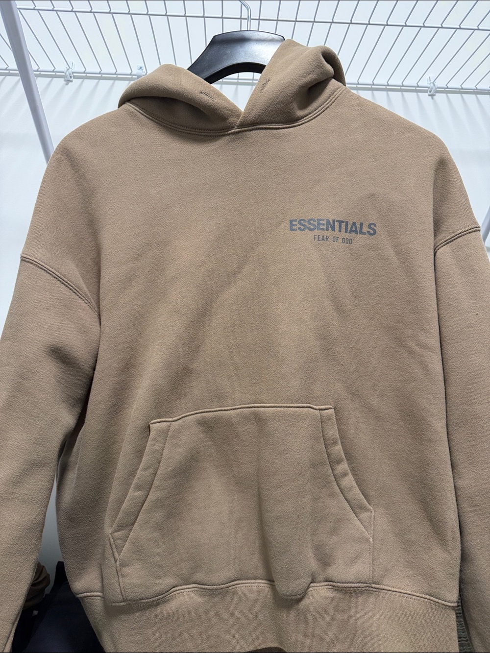 Fear of God ESSENTIALS Taupe Hoodie